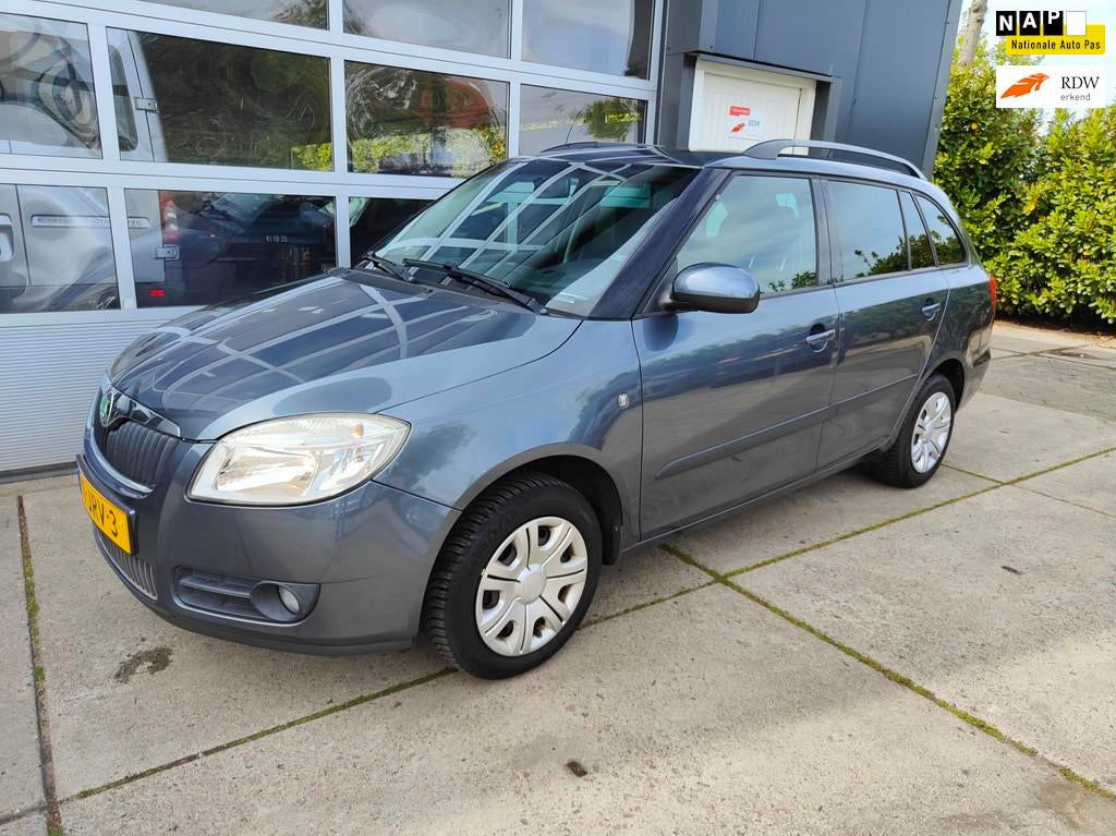 Skoda Fabia Combi 1.2-12V Tour 1e eigenaar, Auto's, Skoda, Bedrijf, Te koop, Fabia, ABS, Airbags, Airconditioning, Boordcomputer