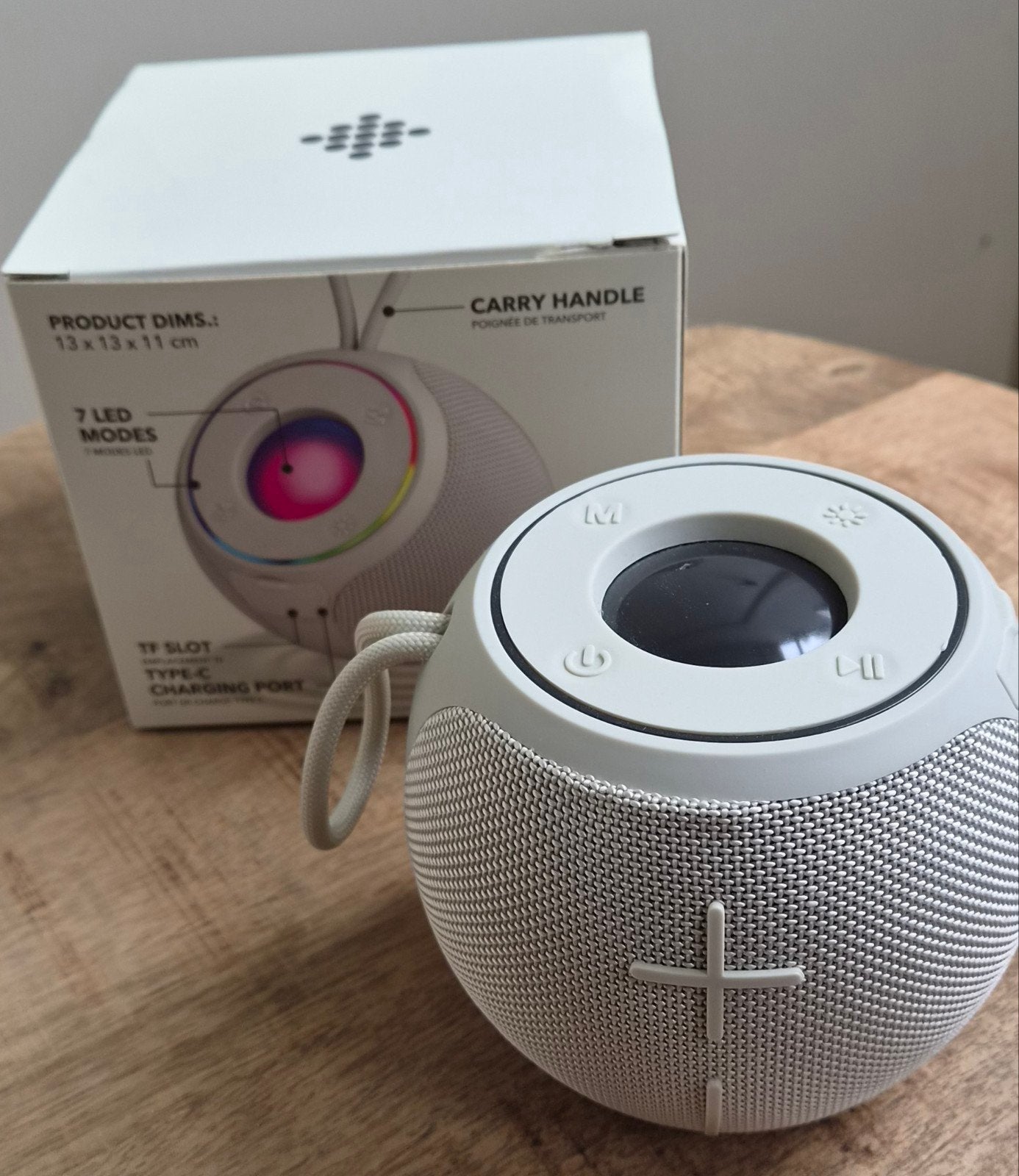 Intempo Aria Sphere Speaker - Draagbare Bluetooth Speaker
