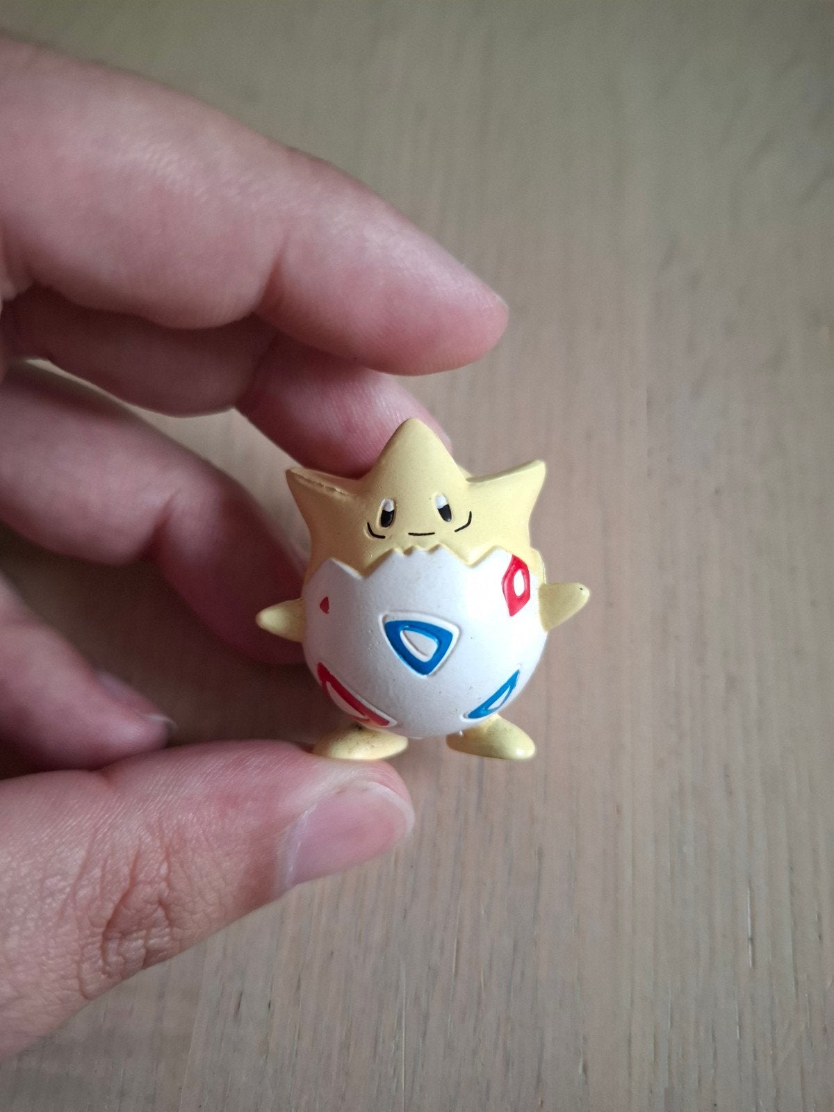 Togepi Pokémon figuur - Tomy - Made in China, Ophalen of Verzenden, Gebruikt