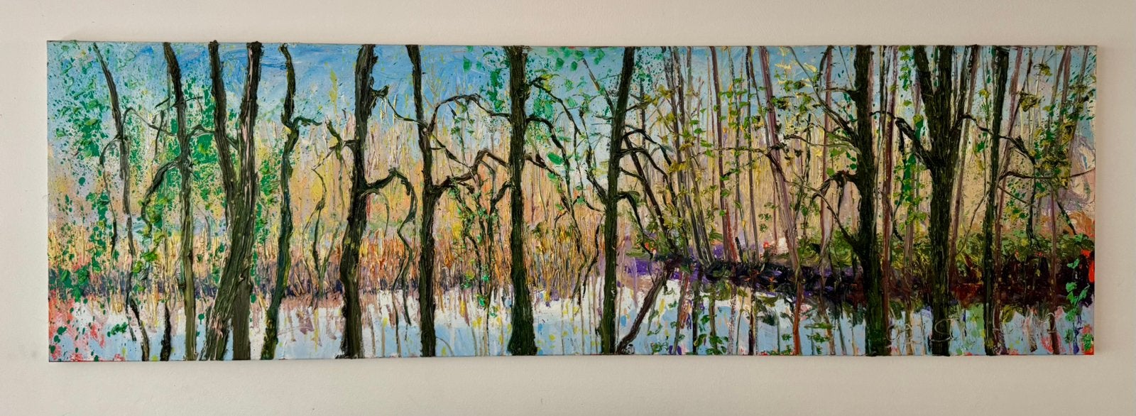 Gertjan Scholte-Albers. Bosven | Olieverf Op Doek, Ophalen of Verzenden