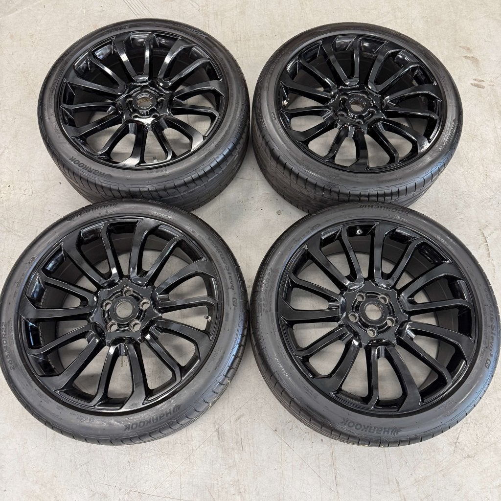 22" Gebruikte set Range Rover L322  5x120 + Hankook