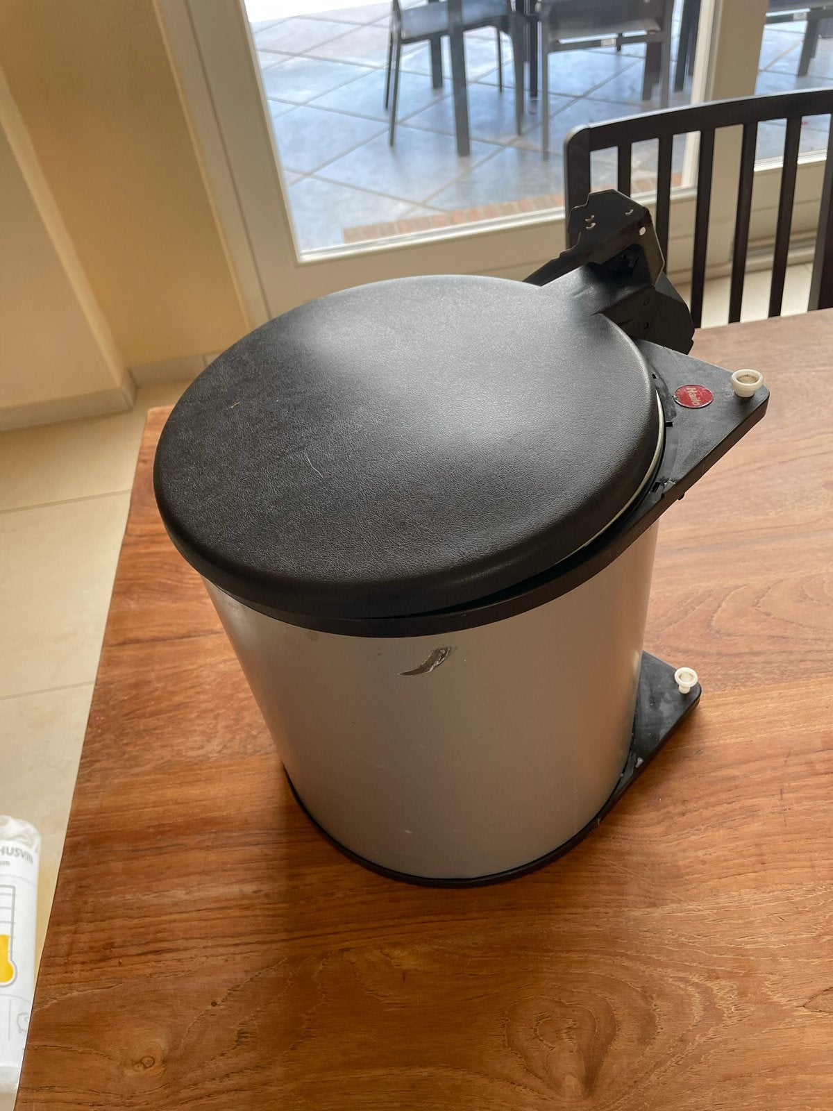 Hailo inbouw afvalemmer, 20-30 liter, gebruikt, 20 tot 30 liter, Ophalen, Gebruikt, Metaal