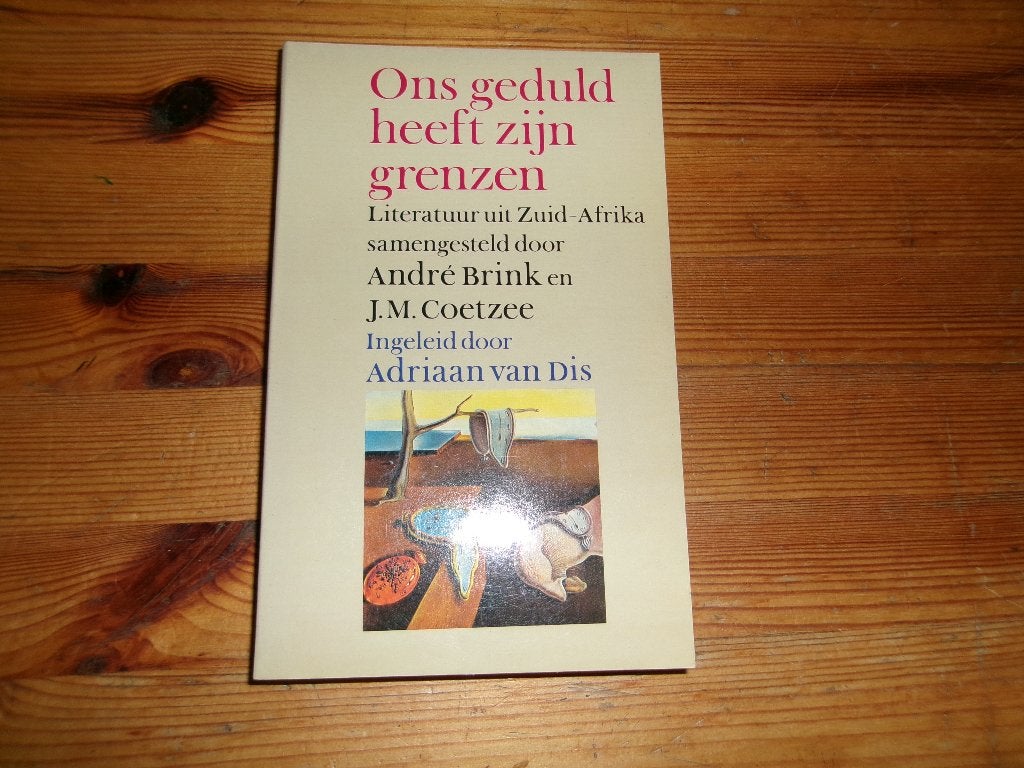Ons geduld heeft zijn grenzen - Andre Brink / J.M. Coetzee, Boeken, Ophalen of Verzenden, Gelezen