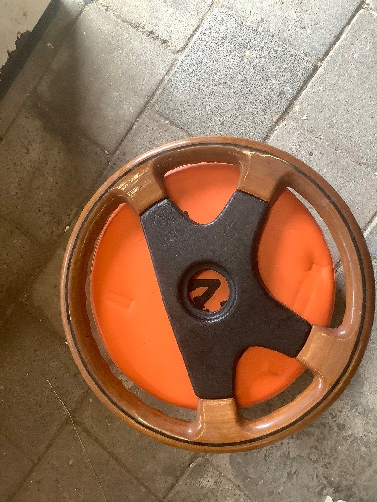 Selm Houten autostuur met adapter voor alfa romeo, Ophalen of Verzenden, Gebruikt