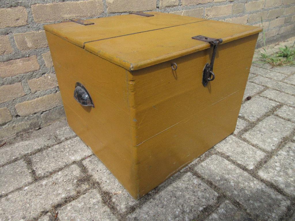 Antieke hygienische kist hooikist het spaarvarken slowcooker, Ophalen of Verzenden