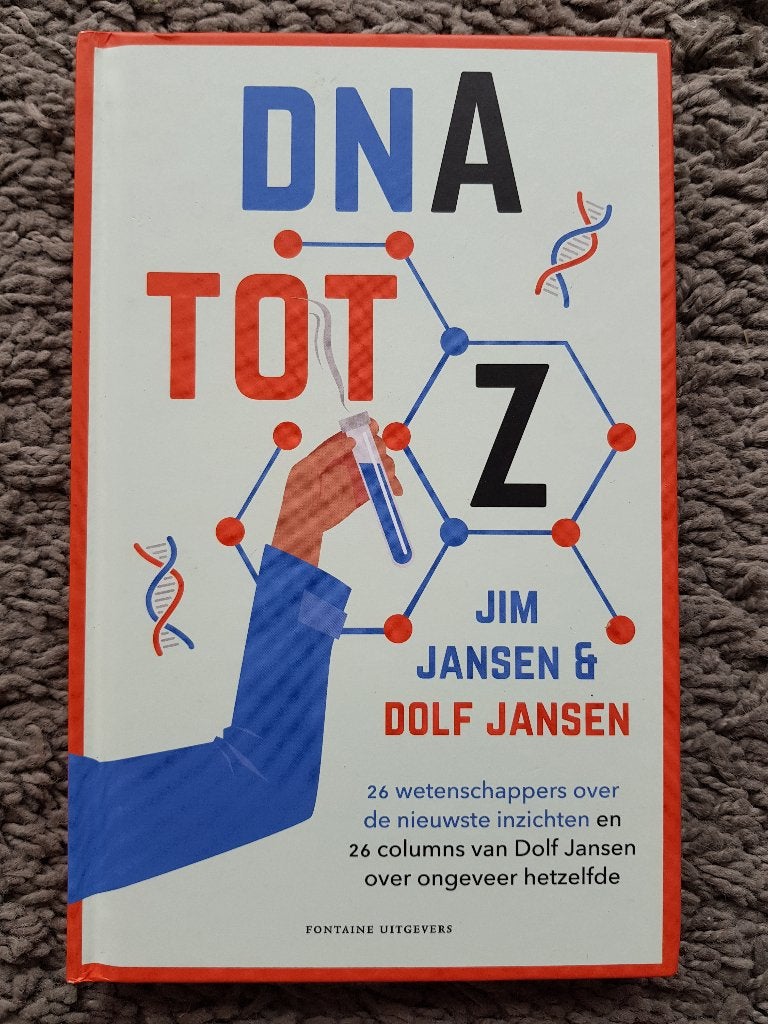Boek : DNA tot Z -- Jim Jansen & Dolf Jansen (nieuw!), Ophalen of Verzenden, Nieuw, Jim Jansen & Dolf Jansen, Anekdotes en Observaties