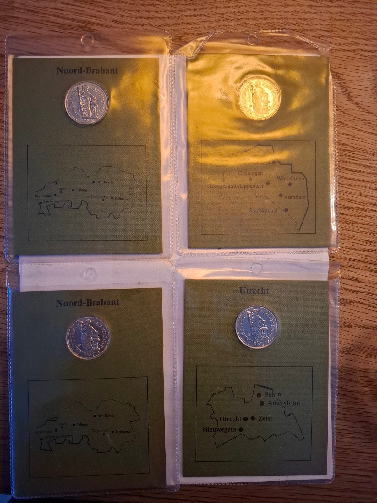 Muntensetje provincie munten Nederland, Postzegels en Munten, Ophalen of Verzenden, Koningin Beatrix, Overige waardes, Setje