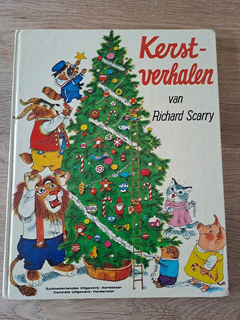 RICHART SCARRY. KERSTVERHALEN., Gelezen, Fictie algemeen, Jongen of Meisje, Ophalen of Verzenden