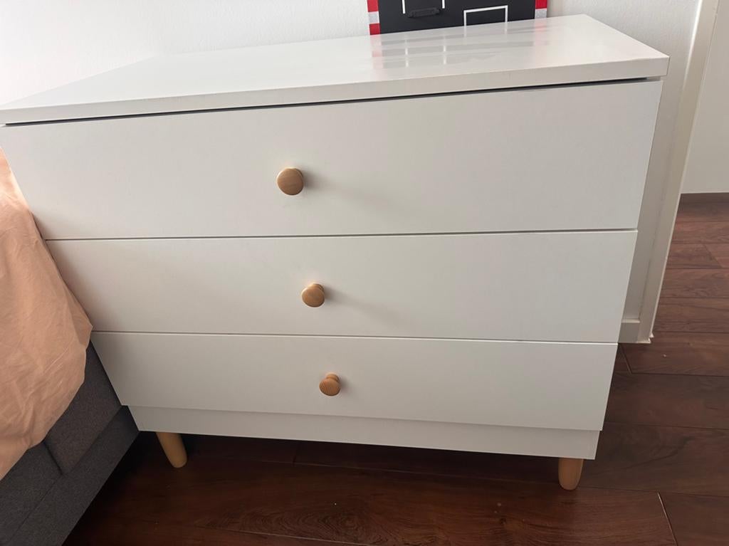 Commode Bocca Petite Amelie zgn, Kinderen en Baby's, Kinderkamer | Commodes en Kasten, Zo goed als nieuw, 90 tot 105 cm, 100 cm of meer