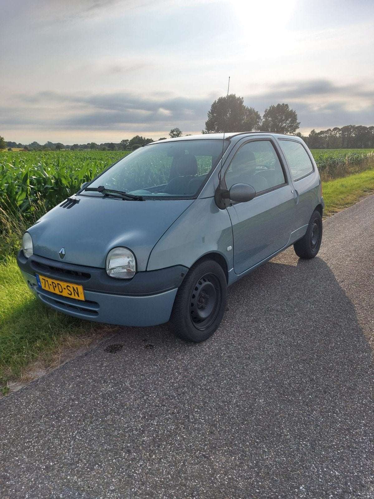 Renault Twingo 1.2 2004 Blauw, Auto's, Voorwielaandrijving, Twingo, 600 kg, 4 cilinders