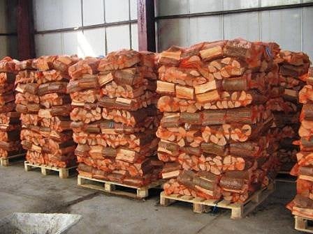 Eiken - Beuk - Haardhout Netzakken, 6 m³ of meer, Ophalen, Eikenhout