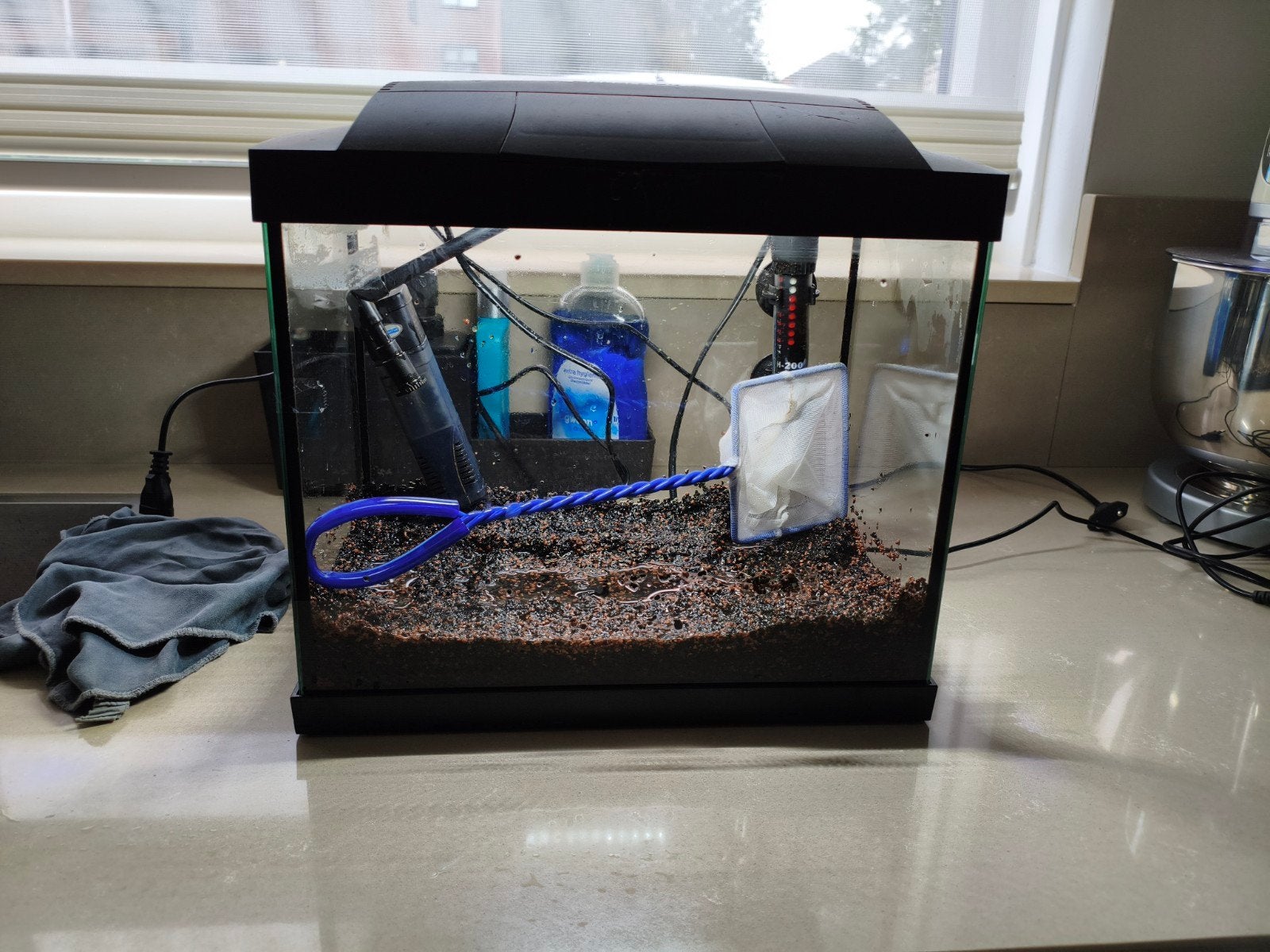 Superfish 20 compleet!, Ophalen, Verwarming, Gebruikt, Leeg aquarium