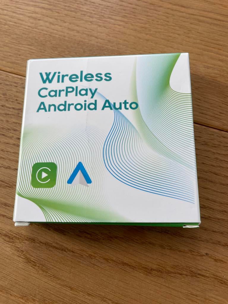 Wireless CarPlay Android Auto Adapter - Nieuwstaat, Auto diversen, Auto-accessoires, Zo goed als nieuw, Ophalen of Verzenden