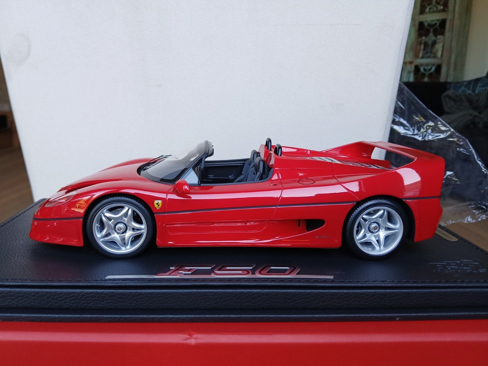 BBR Ferrari F50 Spider Rosso Corsa!!, Ophalen of Verzenden, Nieuw, Auto, Overige merken