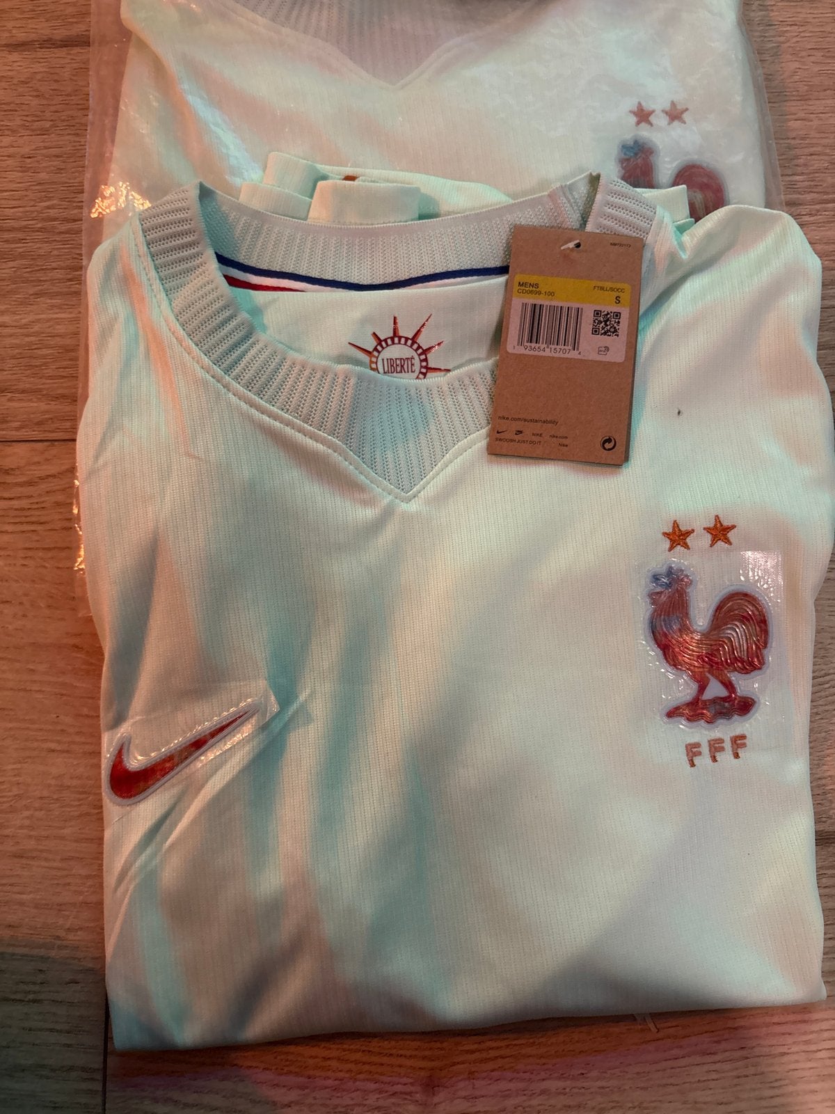 Nike Frankrijk Voetbalshirt - Nieuw met labels, Nieuw, Ophalen of Verzenden, Voetbal, Groen