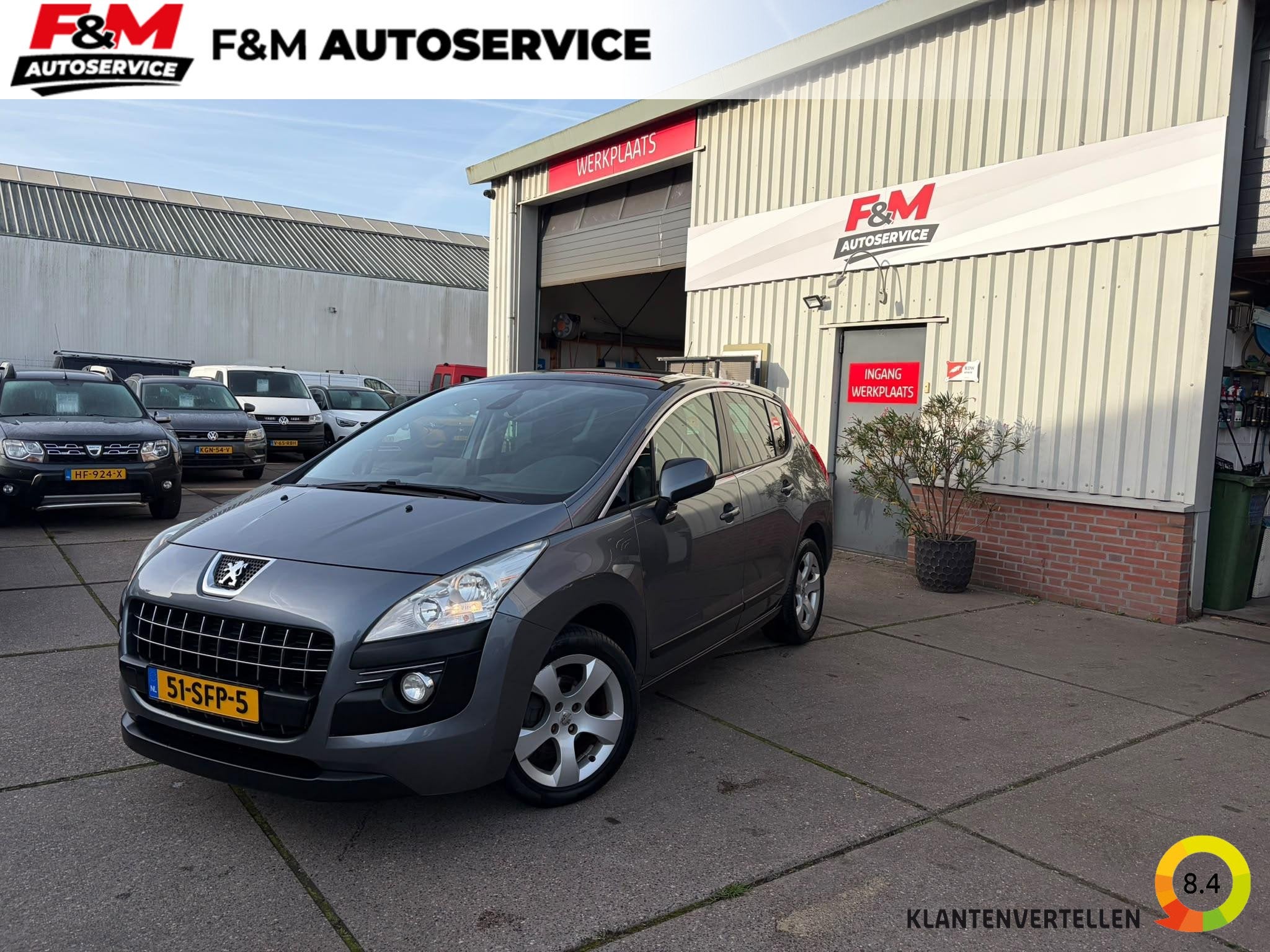 Peugeot 3008 1.6 VTi ST Clima, cruise, navi, pano, trekhaak, Auto's, Voorwielaandrijving, Stof, Gebruikt, 4 cilinders