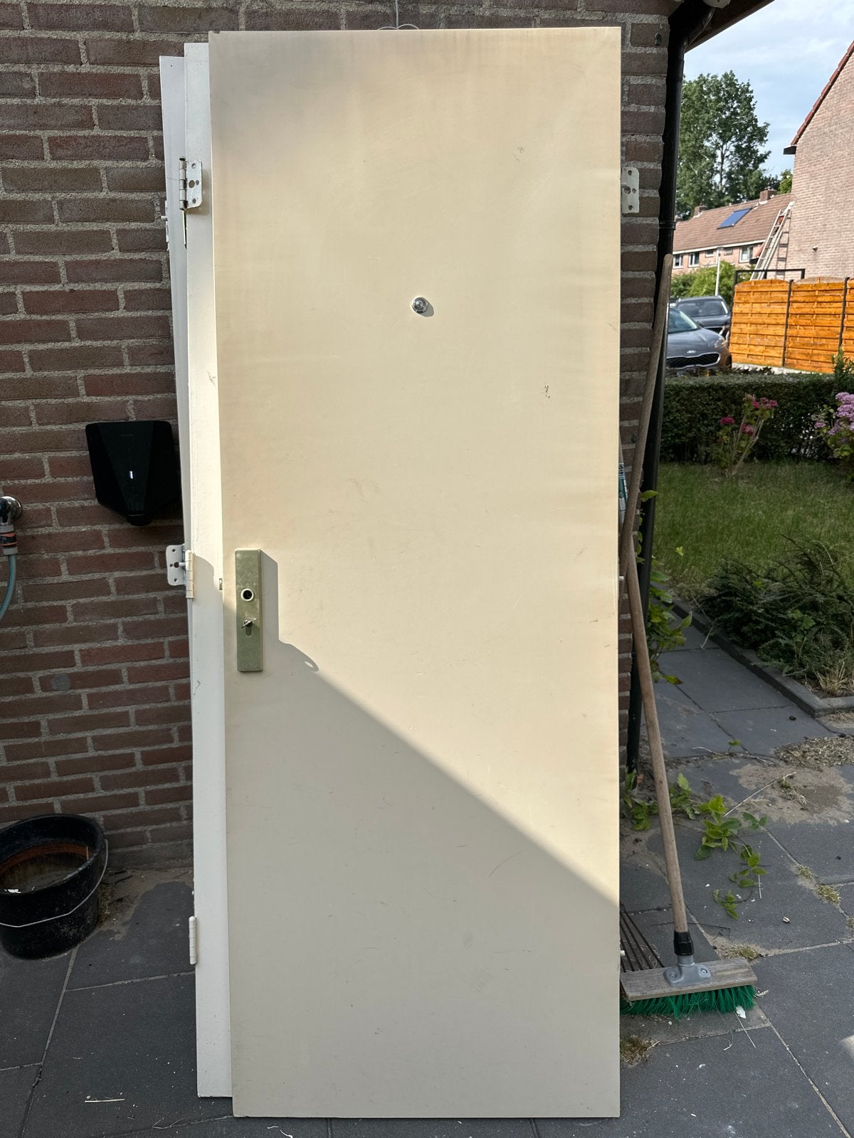 5 zware trappenhuis voordeuren, linksdraaiend, 210x78x40cm, Ophalen, Gebruikt, Minder dan 80 cm, Binnendeur