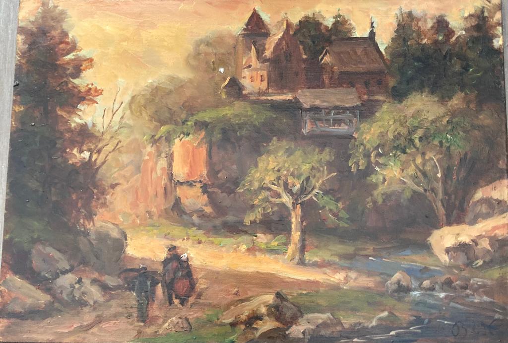 Schilderij B.C.Koekkoek, Ophalen of Verzenden