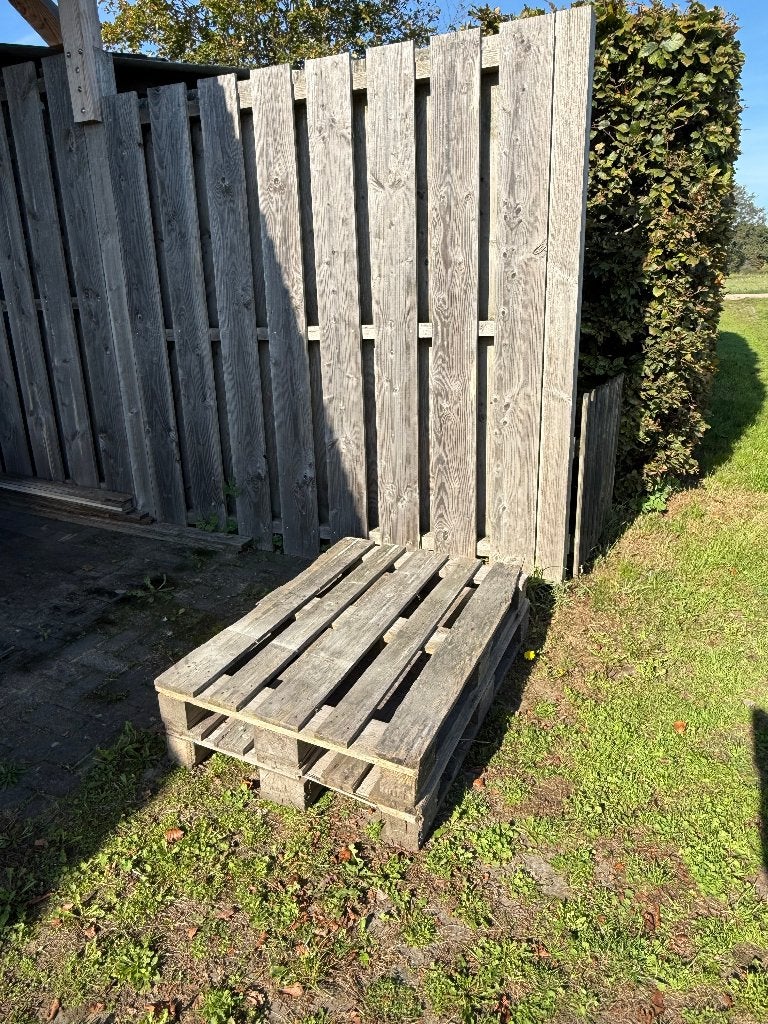 Pallets: 2 stuks, Ophalen, Gebruikt, 25 tot 50 mm, Pallet