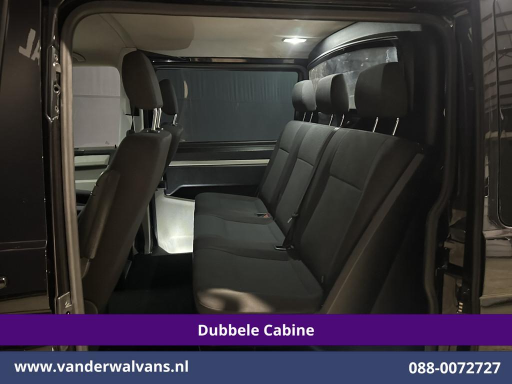 Volkswagen Transporter 2.0 TDI 150pk Automaat L2H1 Dubbele C, Auto's, Bestelauto's, Stof, Gebruikt, 4 cilinders, 150 pk