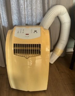 Mobiele airco 9000btu.Zibro., Witgoed en Apparatuur, Ophalen, Gebruikt, Minder dan 60 m³, Timer