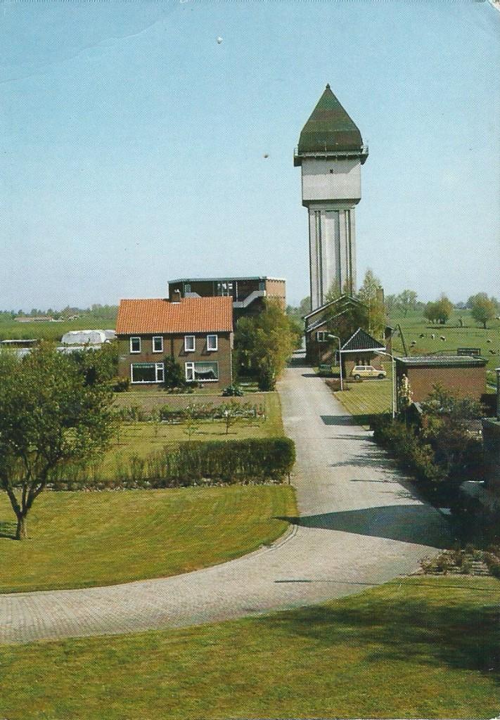 Ansichtkaart Boven-Hardinxveld Watertoren, Ophalen of Verzenden, 1980 tot heden, Gelopen, Zuid-Holland