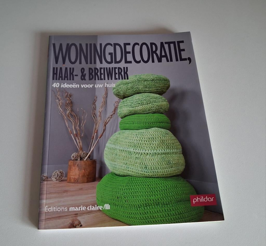 Patronenboek Woningdecoratie haak& breiwerk Phildar, Ophalen of Verzenden, Zo goed als nieuw, Breien of Haken, Patroon of Boek