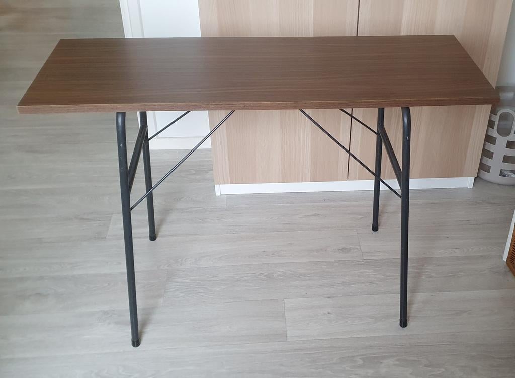 Vintage inklapbare tafel, Huis en Inrichting, Ophalen, Gebruikt, 100 tot 150 cm, 25 tot 50 cm