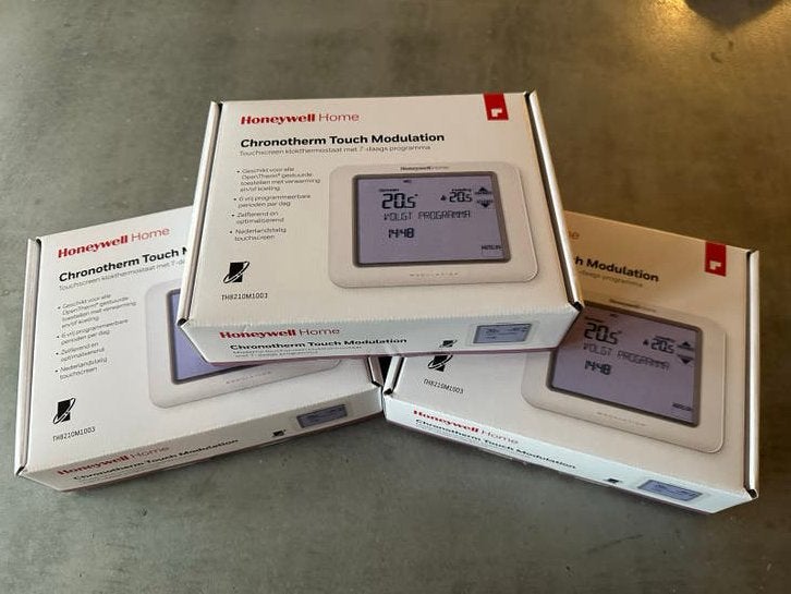 Nieuwe Honeywell Chronotherm Touch Modulation thermostaat, Ophalen of Verzenden, Slimme thermostaat, Nieuw