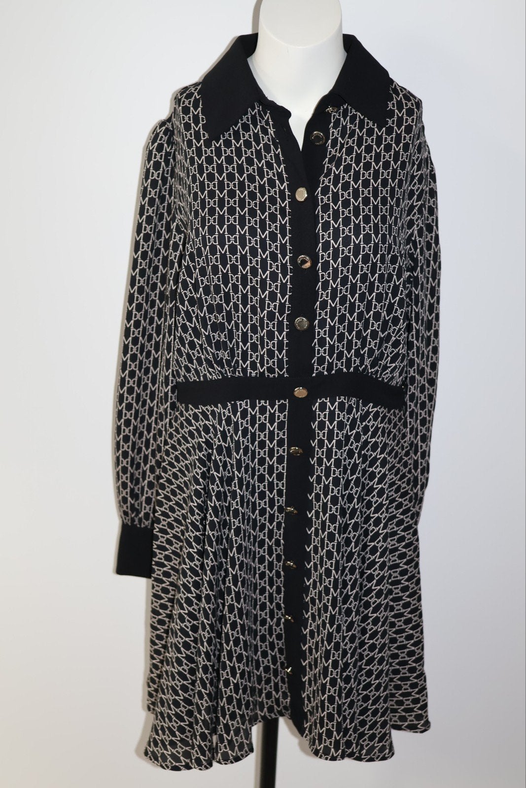 Marciano By Guess Jurk Zwart Wit Maat 40 / L Nieuw, Kleding | Dames, Marciano By Guess, Marciano By Guess.nl, Guess, Nieuw