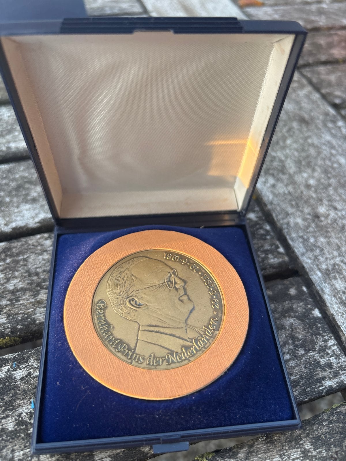 Prins Bernhard Penning - Oranje in de Twintigste Eeuw, Verzenden, Brons, Nederland