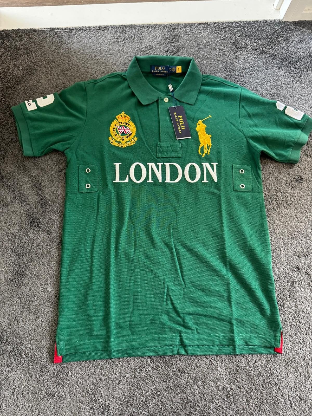 Ralph Lauren Chief Keef Polo Shirt Maat M Groen, Kleding | Heren, Ophalen of Verzenden, Nieuw, Ralph Lauren