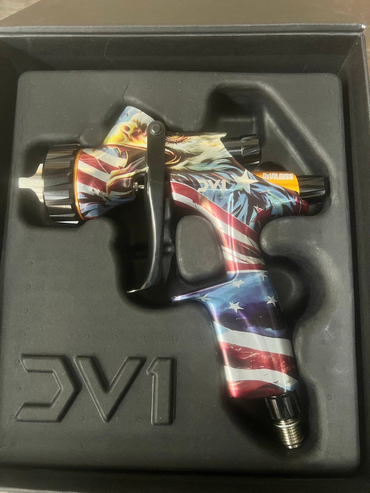 Devilbiss DV1 Clearcoat Spuitpistool - Limited Edition, Ophalen of Verzenden, Nieuw, Verfspuit of Verfpomp