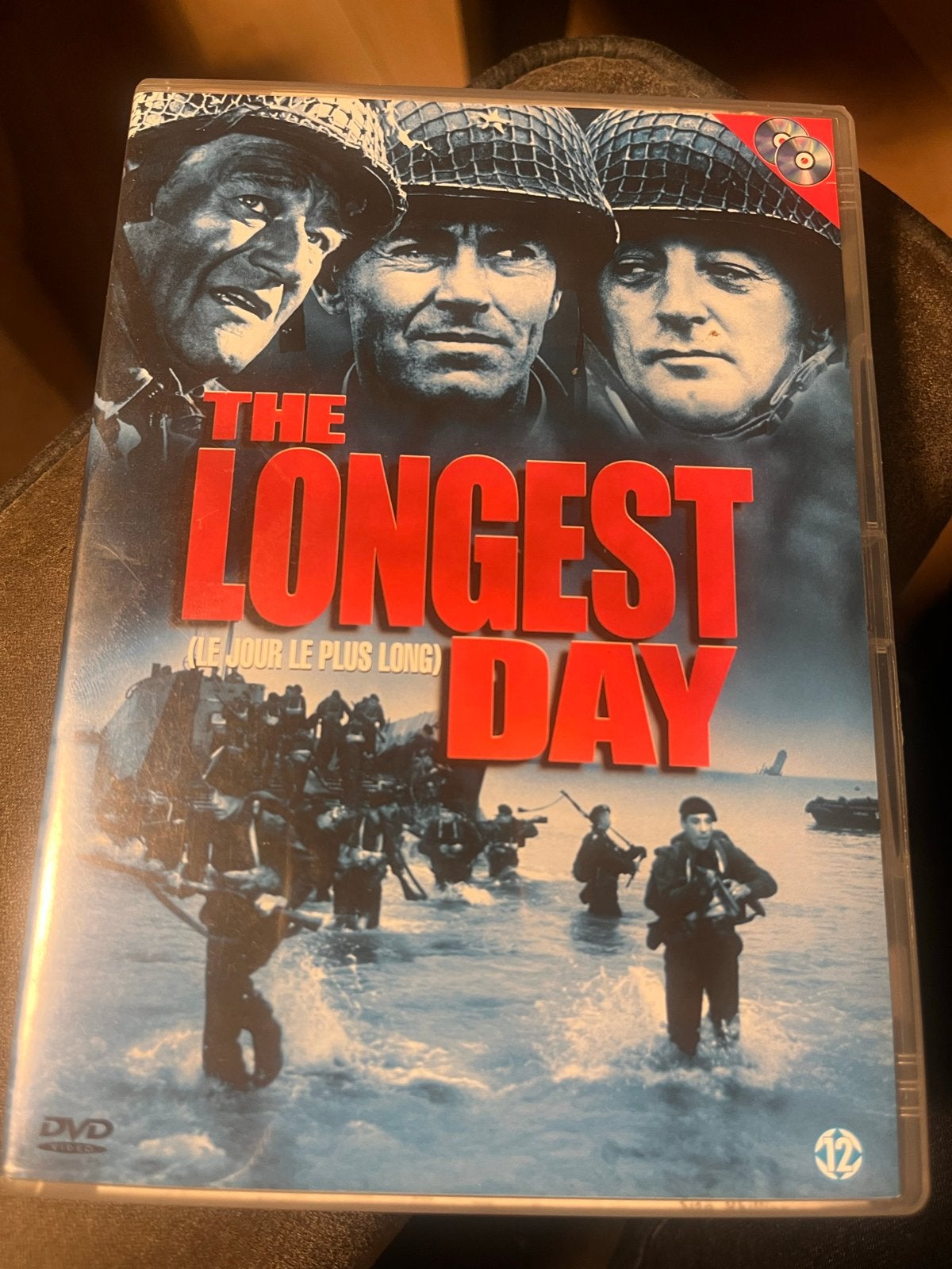 The Longest Day DVD - Oorlogsfilm over D-Day, Nederlands, Ophalen of Verzenden, Oorlog, Vanaf 12 jaar