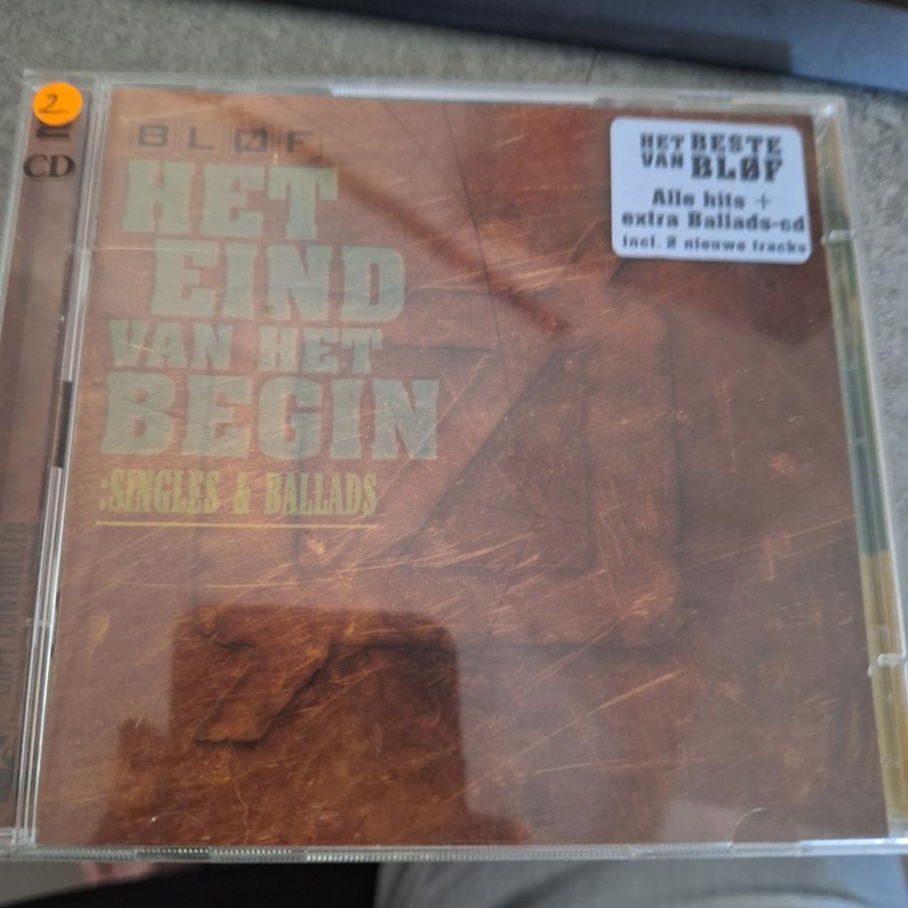 BLØF - Het Eind Van Het Begin (Singles & Ballads) CD, Ophalen of Verzenden, Zo goed als nieuw, Pop, Boxset