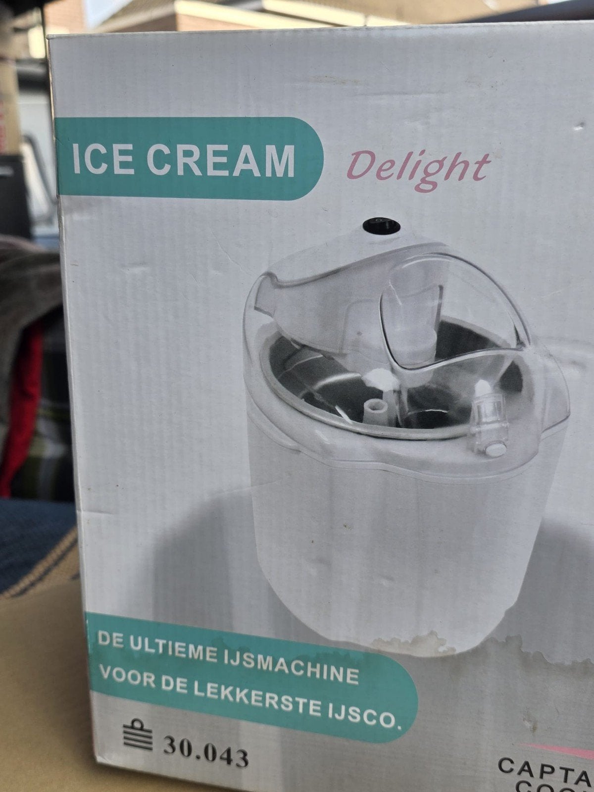 Captain Cook Ice Cream Delight IJsmachine - Nieuw, Witgoed en Apparatuur, Ophalen of Verzenden