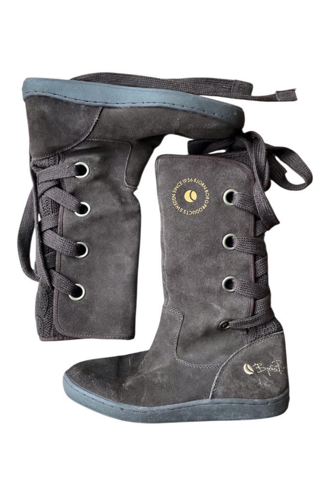 Björn Borg dames laarzen 40 suede bruin, Hoge laarzen, Bruin, Ophalen of Verzenden, Zo goed als nieuw
