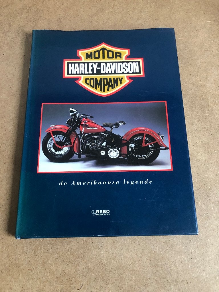Boek Motor Harley Davidson Company, Ophalen of Verzenden, Zo goed als nieuw