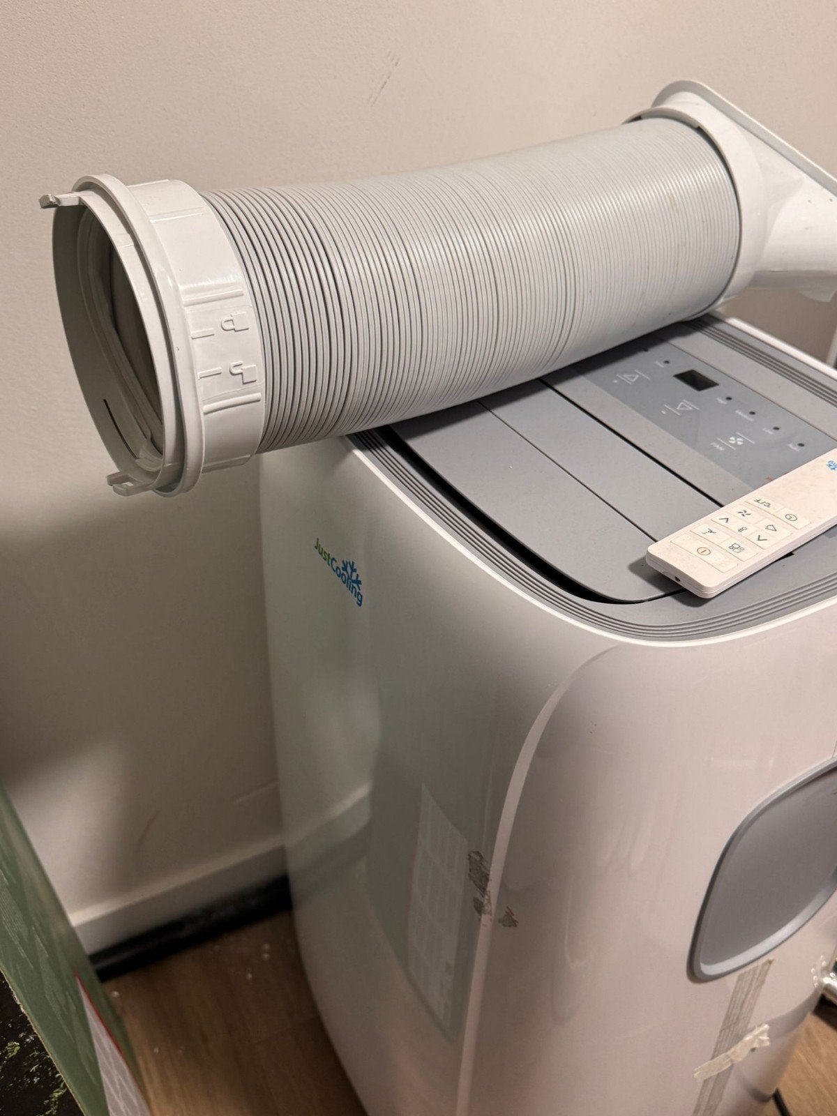 JustCooling Mobiele Airco met Afstandsbediening 14.000 btu, Ophalen, Gebruikt, Minder dan 60 m³, 3 snelheden of meer