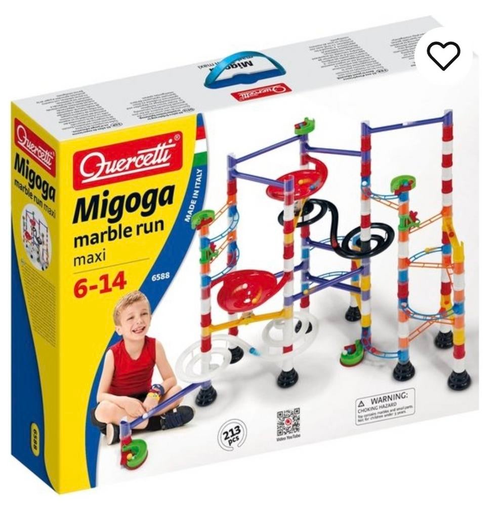 Quercetti Migoga Marble Run Maxi knikkerbaan, Kinderen en Baby's, Speelgoed | Educatief en Creatief, Ophalen, Zo goed als nieuw