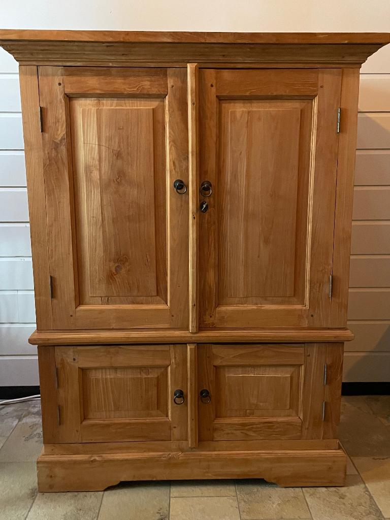 Teak houten kast, Ophalen, Gebruikt