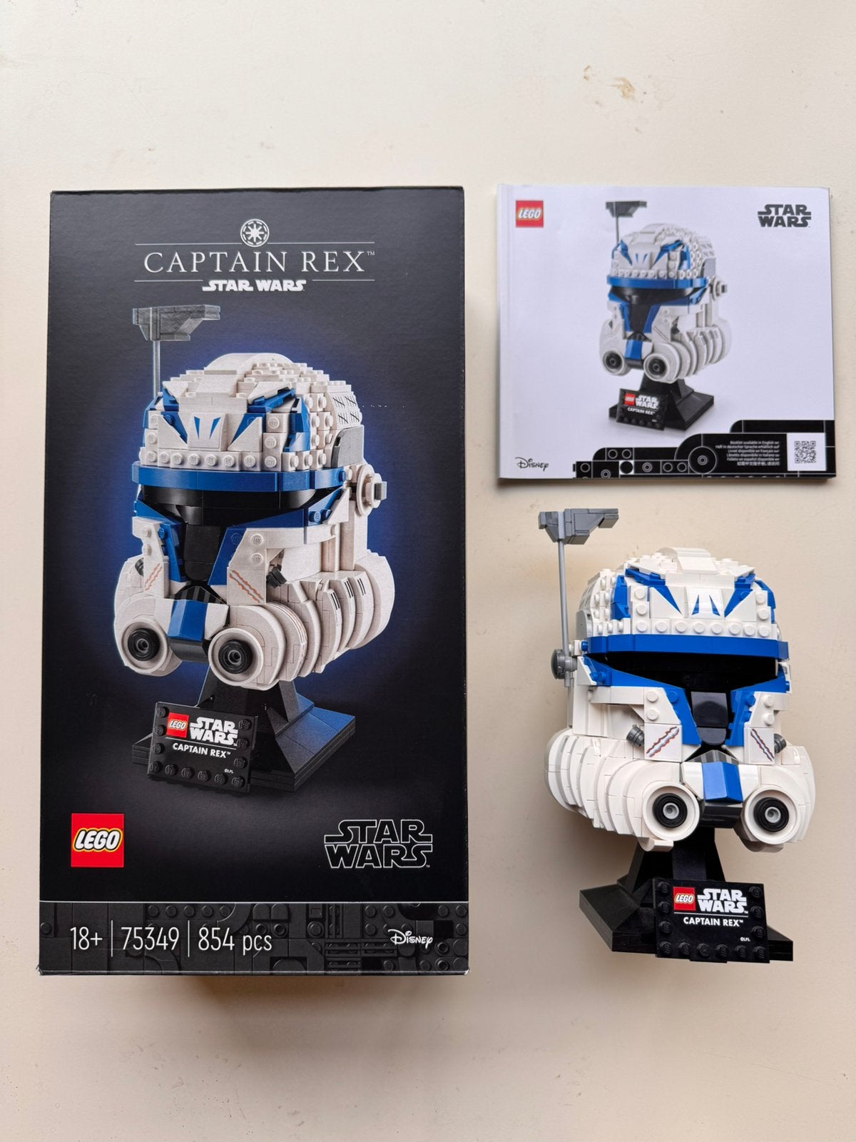 LEGO Star Wars #75349 Captain Rex Helm, Star Wars, Verzenden, Lego, Zo goed als nieuw