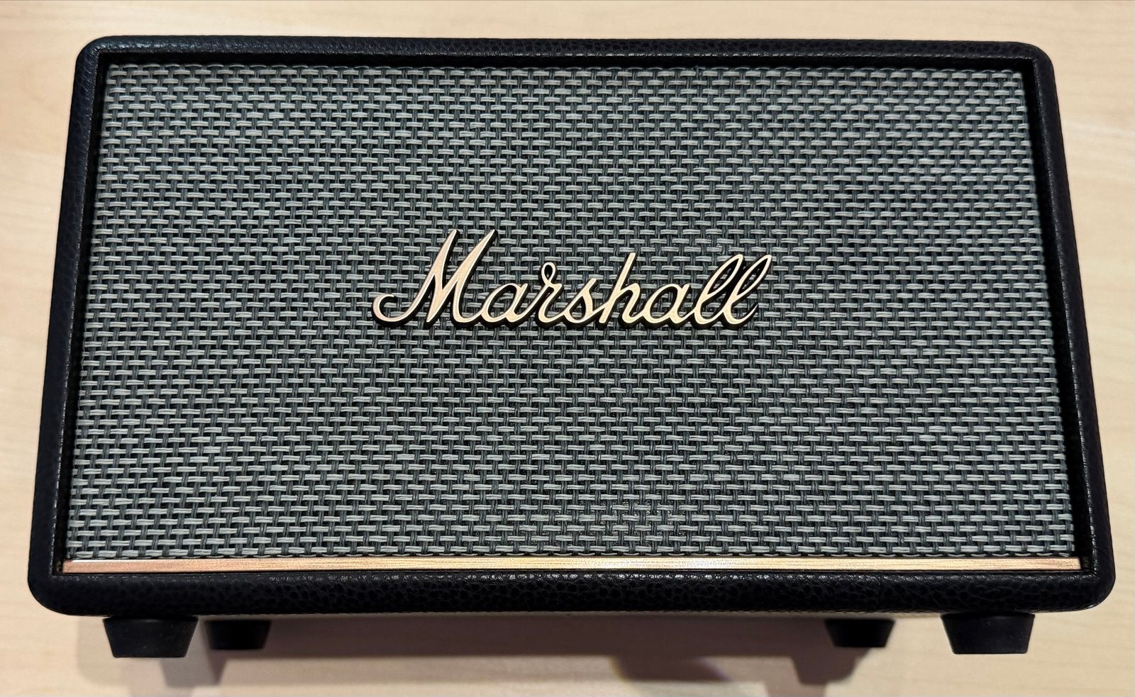 Marshall Acton III Bluetooth Speaker - Zwart, Ophalen of Verzenden, Zo goed als nieuw, Draagbare speaker, Bluetooth