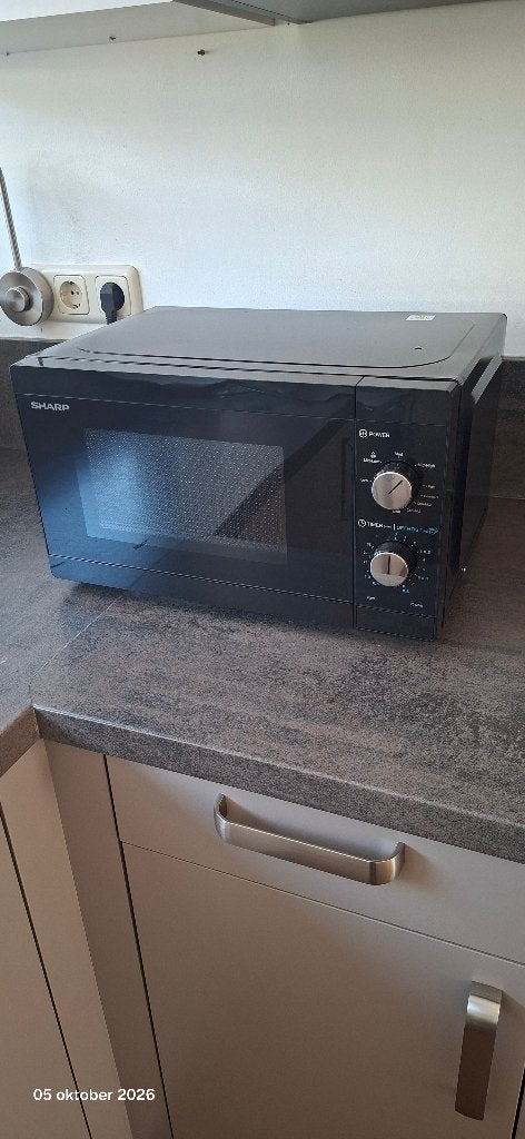 Magnetron met grill functie Sharp, Ophalen, Combimagnetron, Minder dan 45 cm, Draaiplateau