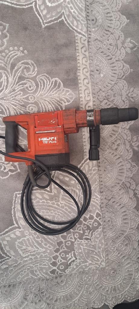 Hilti TE 704 Boor- en Breekhamer - Krachtige Prestaties, Boor- en/of Breekhamer, Ophalen of Verzenden, Klopboormechanisme, Gebruikt