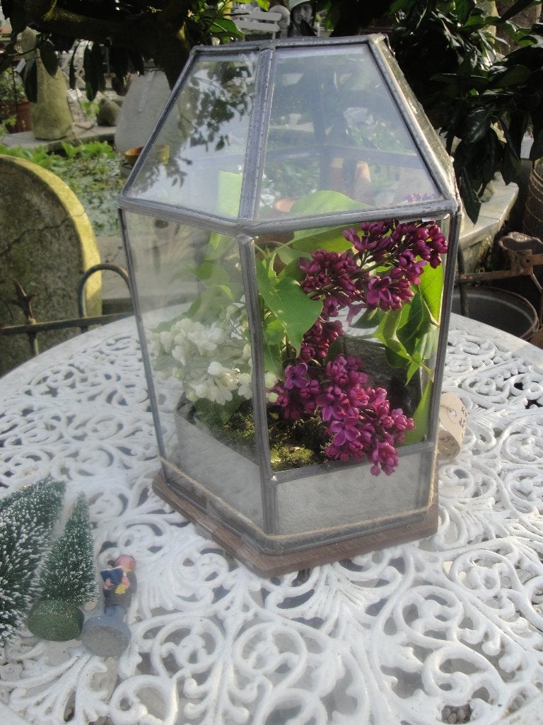 lood glazen kastje, Ophalen of Verzenden