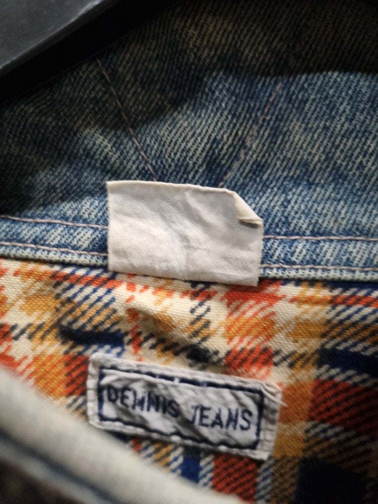 spijkerjas maat xl retro dennis jeans, Ophalen of Verzenden, 'T Olde Gre-j, Info@toldegrej.nl, Endepoelstraat 20f Didam