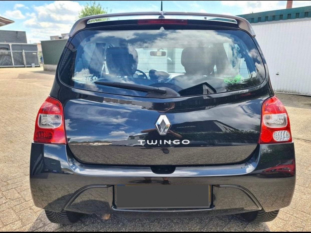 Renault Twingo 1.2 16V 2011 Zwart, Auto's, 839 kg, 74 pk, 4 cilinders, 4 stoelen