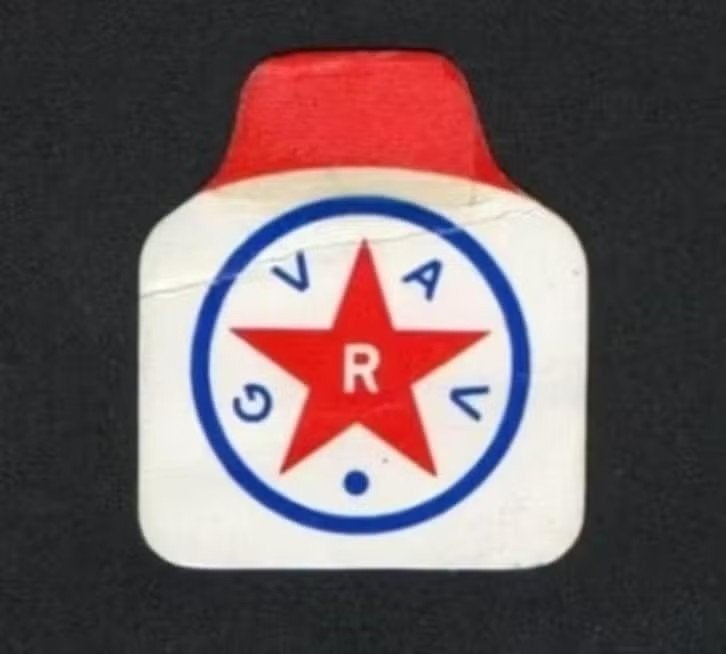 Embleem Logo Voetbalclub GVAV Groningen 1960., Ophalen of Verzenden, Zo goed als nieuw