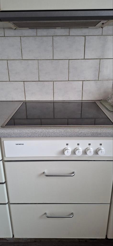 Siemens keramische kookplaat EK71053, Ophalen, Gebruikt, Keramisch, 4 kookzones